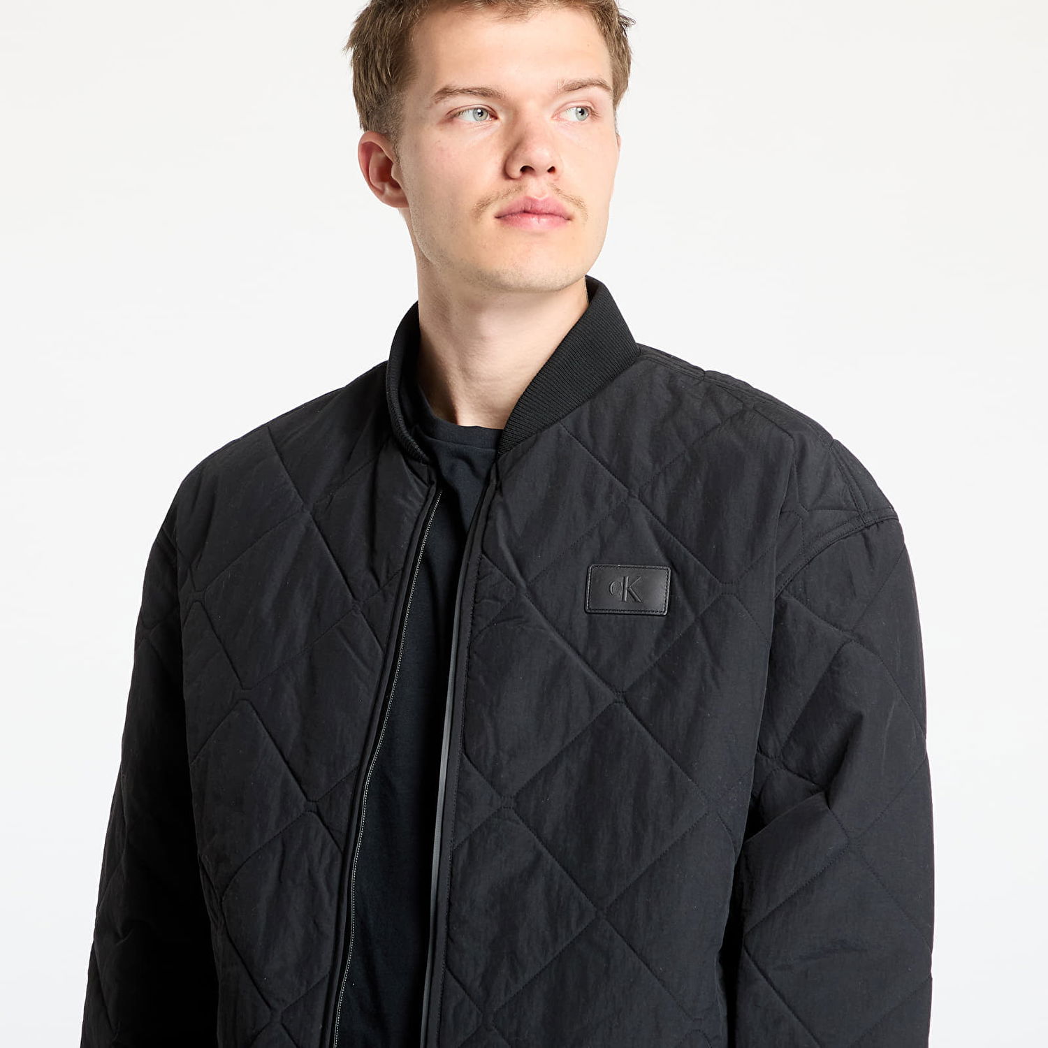 Bomberjakke CALVIN KLEIN Calvin Klein Jeans Quilted Jacket Sort | J30J326936 BEH, 1