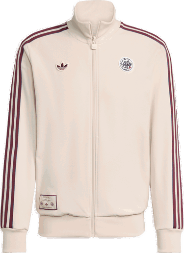 Jakke adidas Originals Ajax Amsterdam Terrace Icons Track Top Beige | jm7347, 0