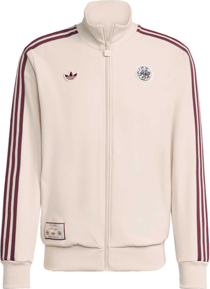 Jakke adidas Originals Ajax Amsterdam Terrace Icons Track Top Beige | jm7347