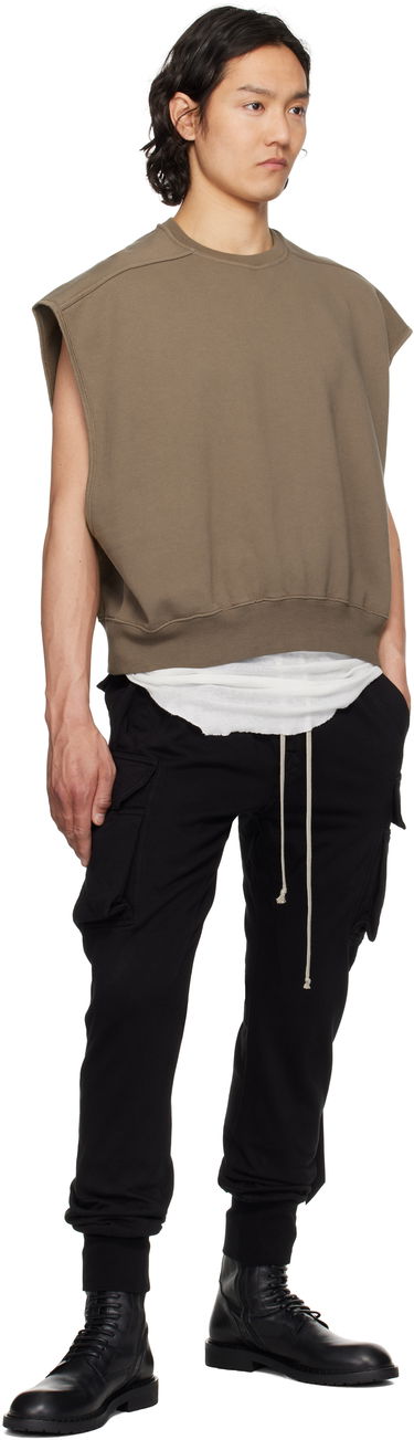 Joggingbukser Rick Owens Rick Owens DRKSHDW Hollywood Mastodon Cut Cargo Pants Sort | DU01E3386 RIG, 3