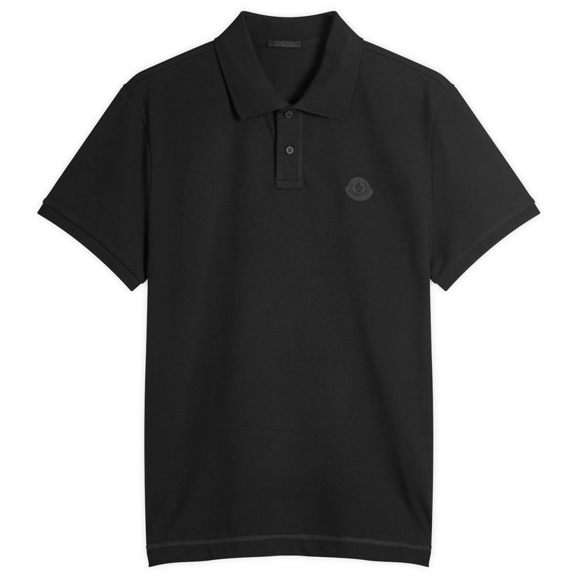 Polo skjorte Moncler Short Sleeve Polo, Size Large Sort | 8A000-12-84556-999