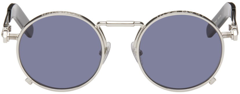 Solbriller Jean Paul Gaultier Jean Paul Gaultier 56-8171 Round Sunglasses Metalisk | 24/30-U-LU008-X055-91