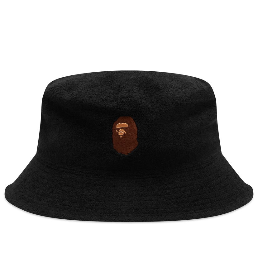 Hat BAPE A Bathing Ape Ape Head Pile Bucket Hat Sort | 001HTK301007M-BLK