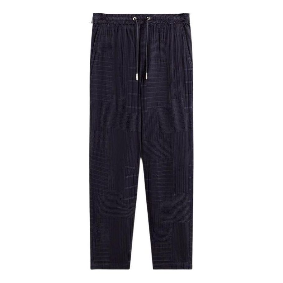 Bukser KITH KITH Elmhurst Patchwork Pants Sort | KHM060549-432, 0