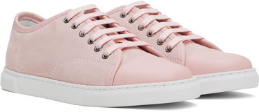 Sneakers og sko LANVIN DBB1 Leather & Suede Sneakers Lyserød | FW-SKDBB1-ANAP-H24, 3