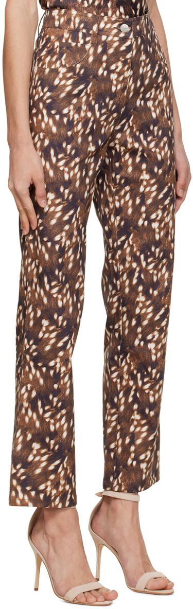 Bukser Miaou Miaou Junior Printed Trousers Brun | 1010SCBMB, 1