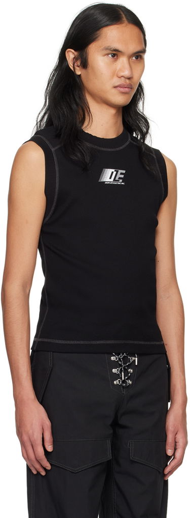 Tanktop Dion Lee Fitted Tank Top Sort | C3177PS24, 1