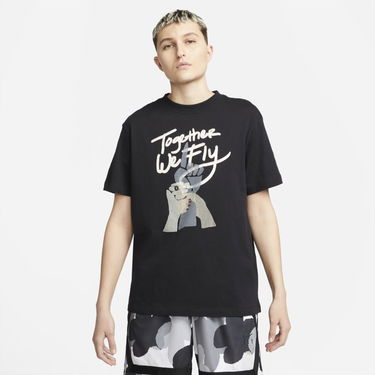 T-shirt Nike Swoosh Fly T-Shirt Sort | DR2595-010, 0