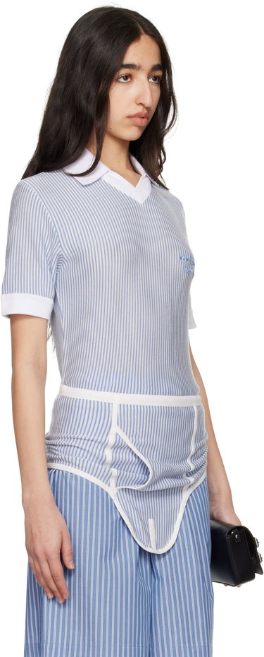 Polo skjorte Charles Jeffrey Loverboy Charles Jeffrey LOVERBOY Cheeky Onesie Bodysuit Blå | 54090302, 1