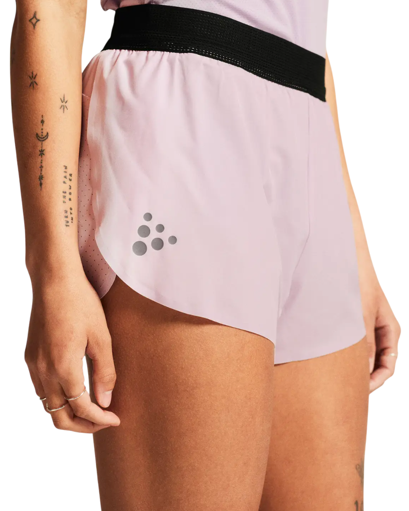 Shorts Craft Craft Pro Hypervent 2 Split Shorts Lyserød | 1914596-746000
