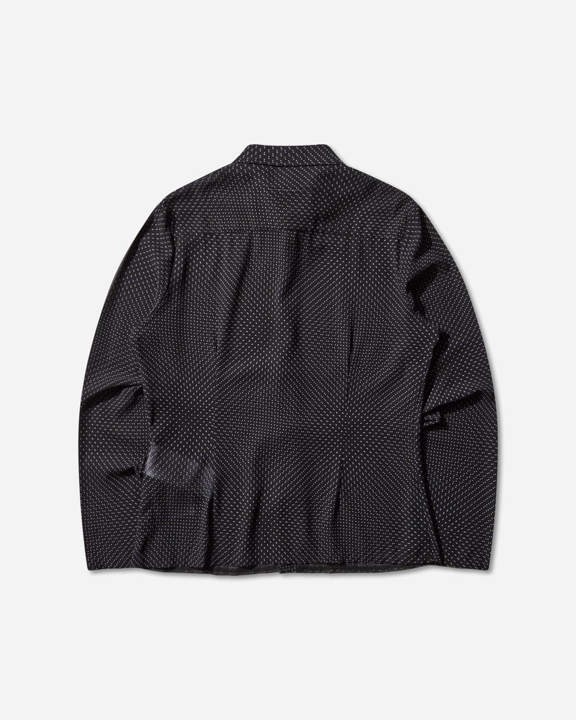 Skjorte Maison Margiela Star Chiffon Shirt Sort | SH2DT0023 001S