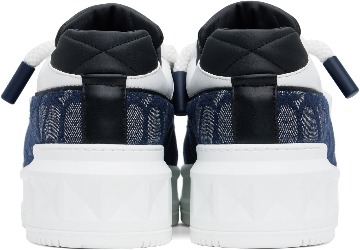 Sneakers og sko Valentino Valentino Garavani One Stud XL Low-Top Mørkeblå | 6Y2S0G37CWM, 1