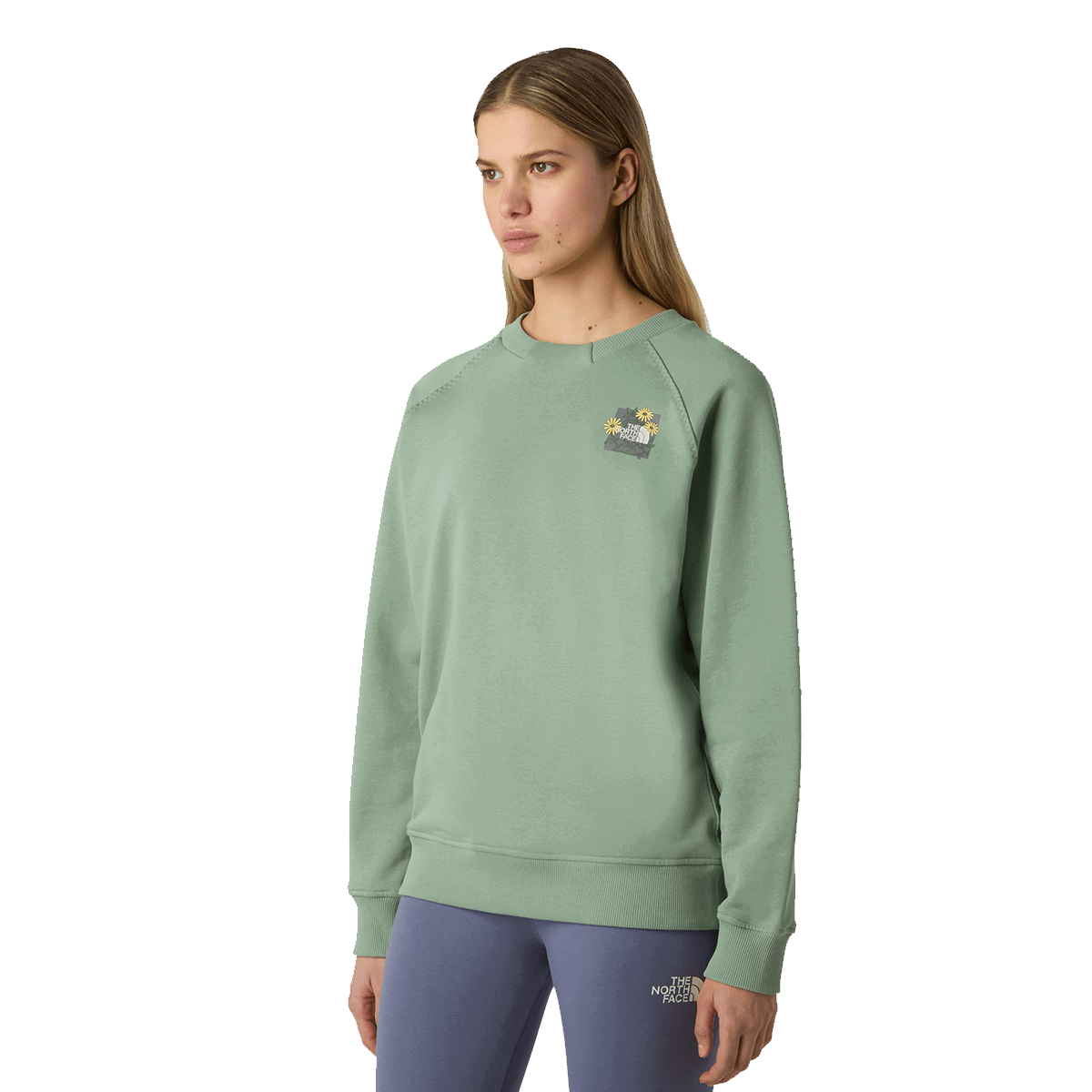 Sweatshirt The North Face The North Face Women's Connect Relaxed Crew Sweatshirt Grøn | NF0A8E4JBQ11, 0
