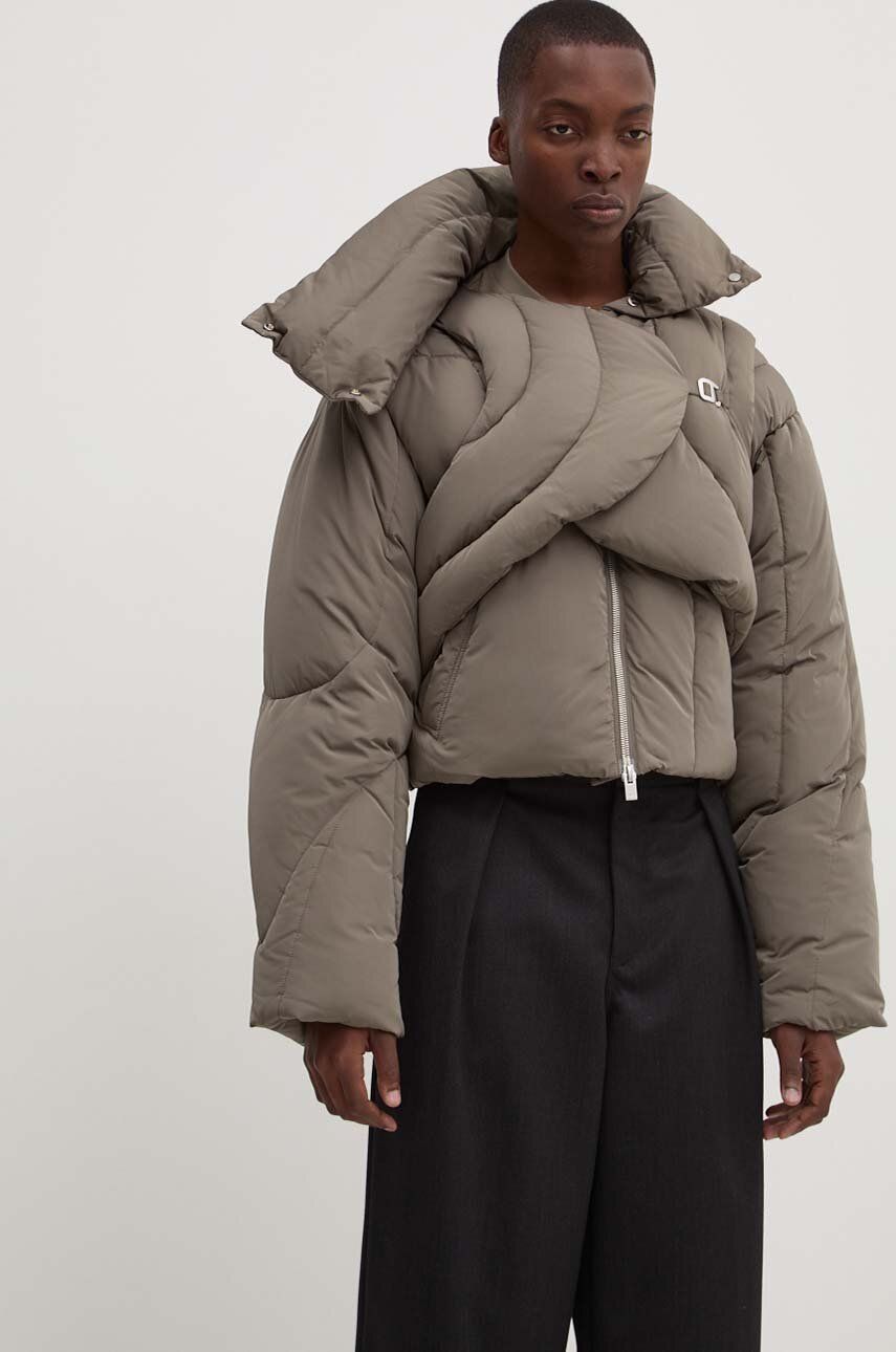 Puffer jakke HELIOT EMIL Oversized Puffer Jacket Grøn | HE.W.02.073.P03.DG23, 1