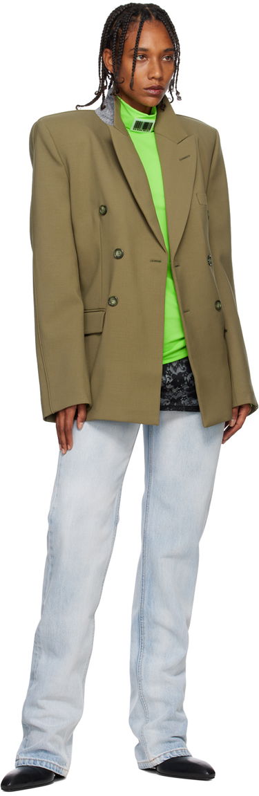 Jeans VETEMENTS VTMNTS Patch Jeans Blå | VL14PA360N, 3