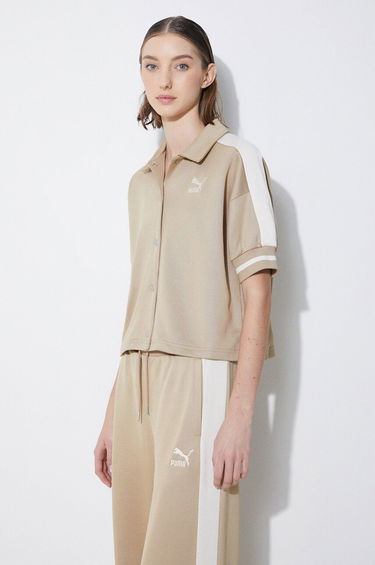 Sweatshirt Puma T7 Track Jacket Beige | 624343, 0
