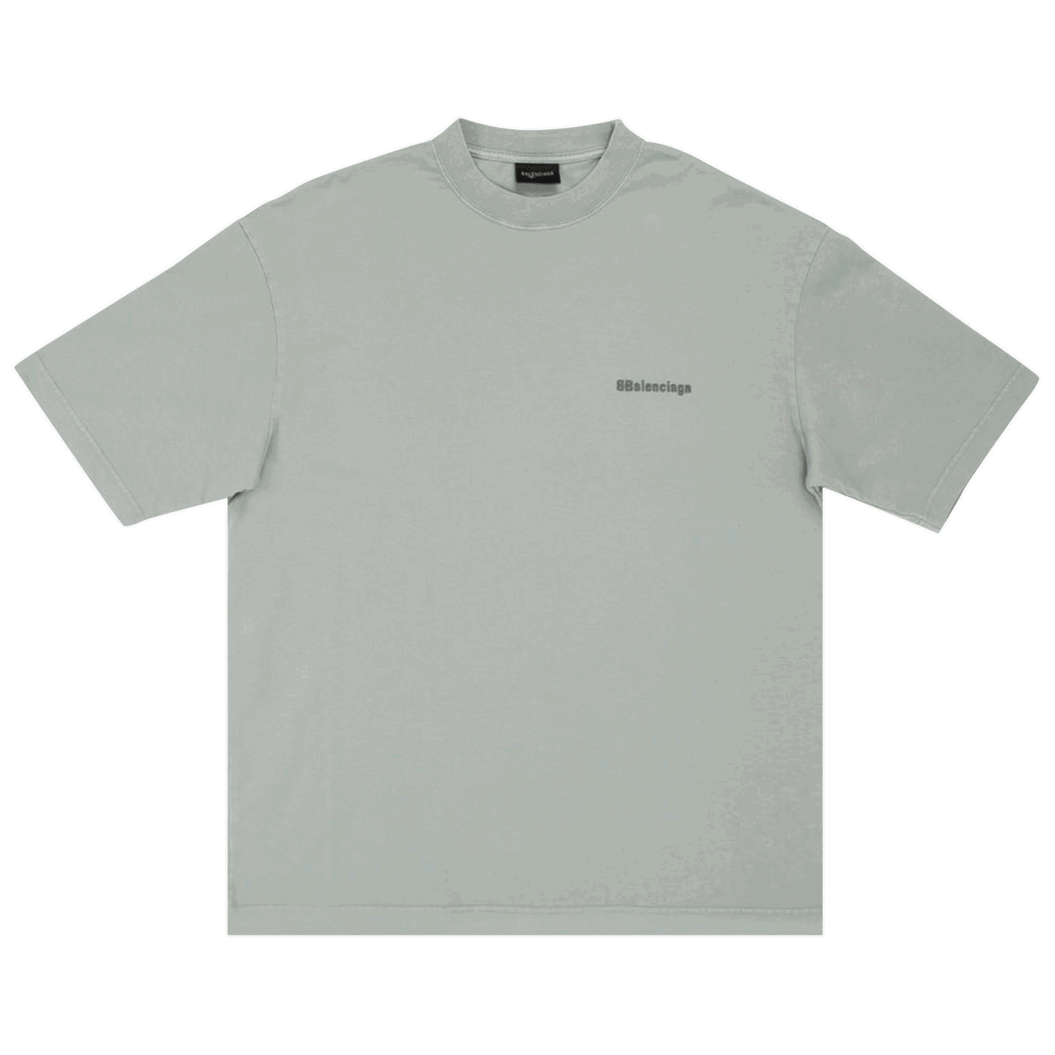 T-shirt Balenciaga Medium Fit T-Shirt Grå | 612966 TNVG7 9244, 0