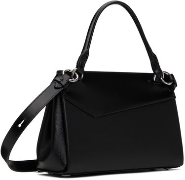 Håndtaske Maison Margiela Maison Margiela Snatched Top Handle Small Bag Sort | SB2WD0001 P4745, 2