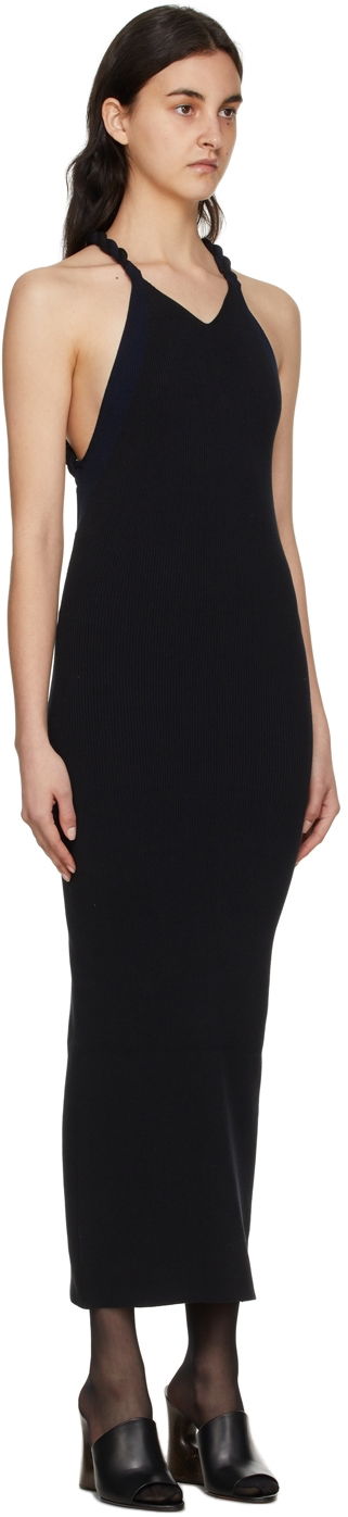 Kjole Dion Lee Cotton Midi Halter Dress Sort | A7577S22, 1