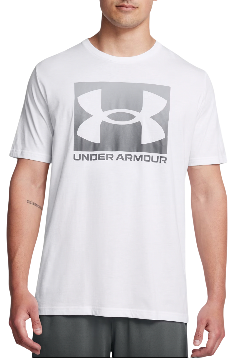 T-shirt Under Armour Boxed Sports Updated Short Sleeve T-Shirt Hvid | 1386793-100