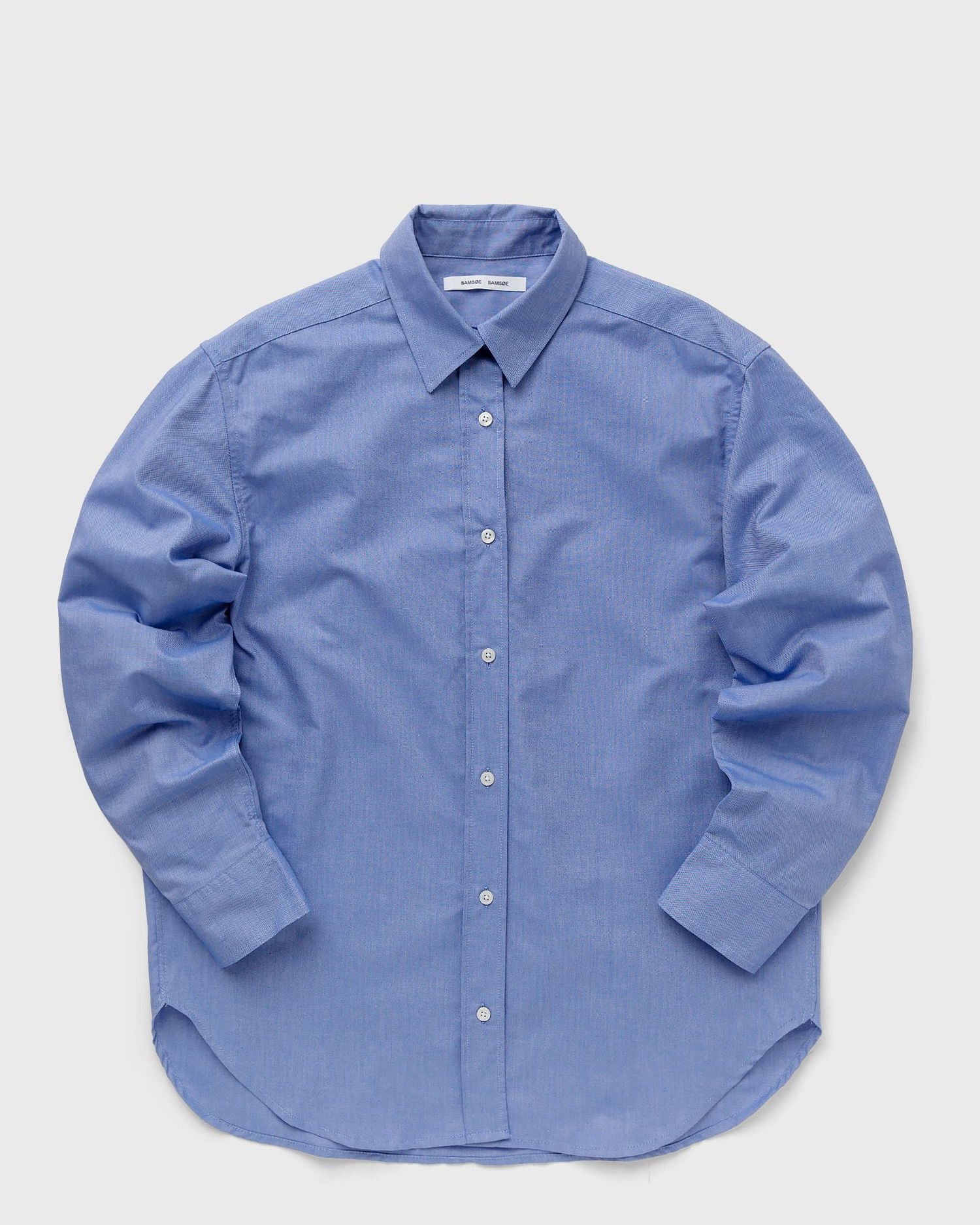 Skjorte Samsoe Samsoe Samsøe & Samsøe Lova Shirt, Size M Blå | F23400067-OXFORD-BLUE, 0