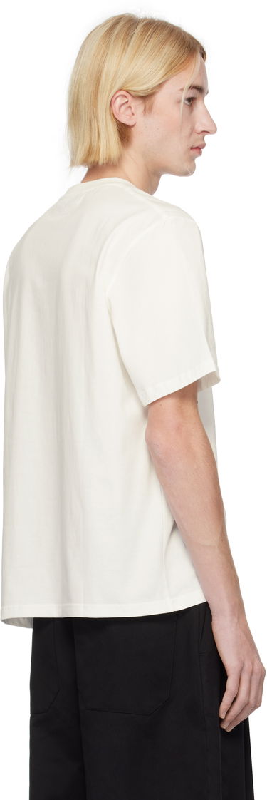 T-shirt Studio Nicholson Studio Nicholson Bric T-Shirt Hvid | BRIC SNM - 1326, 2