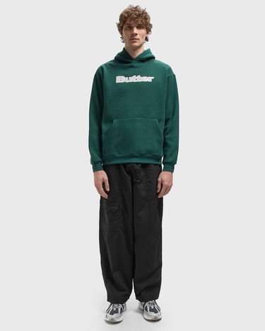 Sweatshirt Butter Goods Logo Applique Pullover Hoodie Grøn | P25127, 2