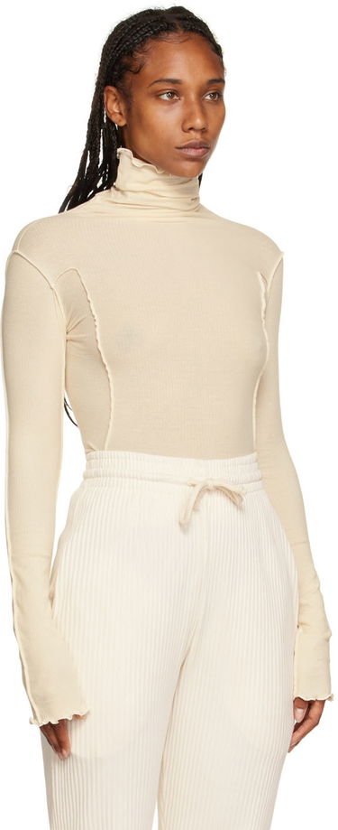 T-shirt Baserange Turtleneck Long Sleeve Top Sort | TTOMT-RI-000, 4