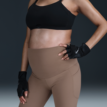 Bh Nike One Maternity High-Waisted Pocket Bike Shorts 8" Sort | FN3247-233, 3
