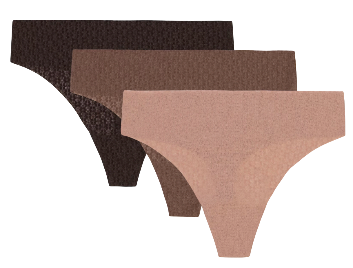 Trusser Under Armour SOLID Seamless Thong 3 Pack Flerfarvet | 1390412-673, 0
