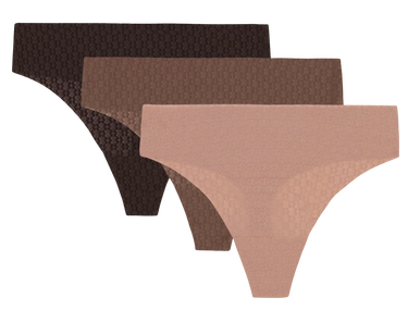 Trusser Under Armour SOLID Seamless Thong 3 Pack Flerfarvet | 1390412-673, 0