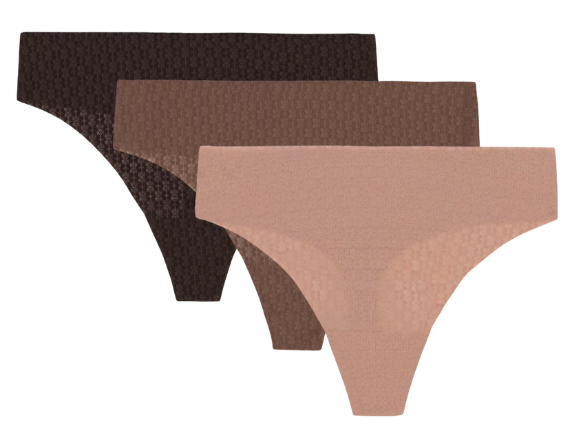 Trusser Under Armour SOLID Seamless Thong 3 Pack Flerfarvet | 1390412-673