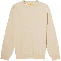 Sweatshirt Dime Classic Small Logo Crew Sweat Sand Beige | DIME23D1F18-SAN, 1