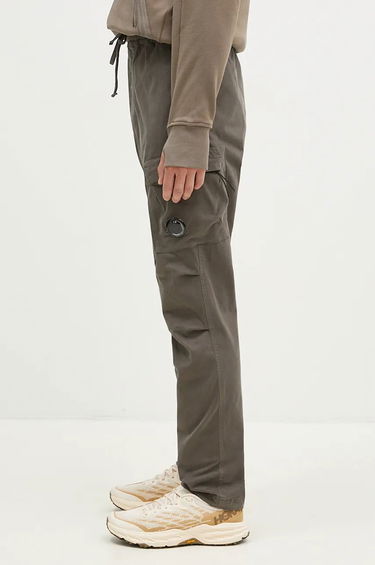 Cargo bukser C.P. Company Stretch Sateen Ergonomic Lens Cargo Pants Grøn | 17CMPA180A005529G, 1