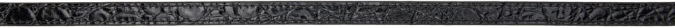 Bælter BY FAR BY FAR Vic Circular Buckle Belt Sort | 21PFVICSBLCCE, 1