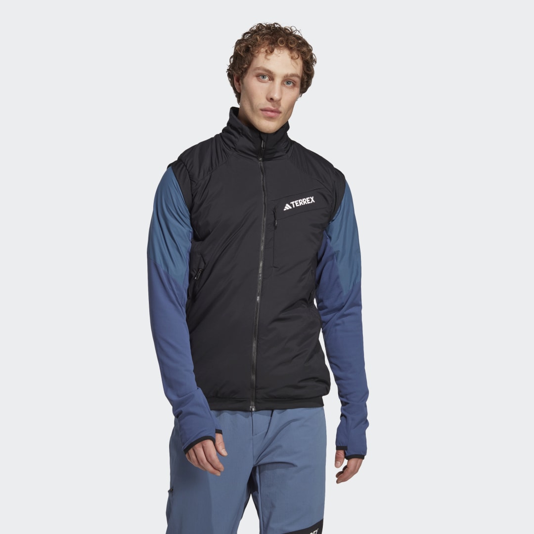 Vest adidas Originals Techrock Stretch PrimaLoft Vest Sort | HJ7358, 0