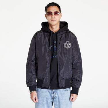 Jakke Versace Revers Logo Jacket Flerfarvet | 73GAS4D0CQS43G89, 3