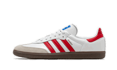 Sneakers og sko adidas Originals Samba OG White Red Hvid | IG1025, 0