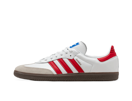 Sneakers og sko adidas Originals Samba OG White Red Hvid | IG1025