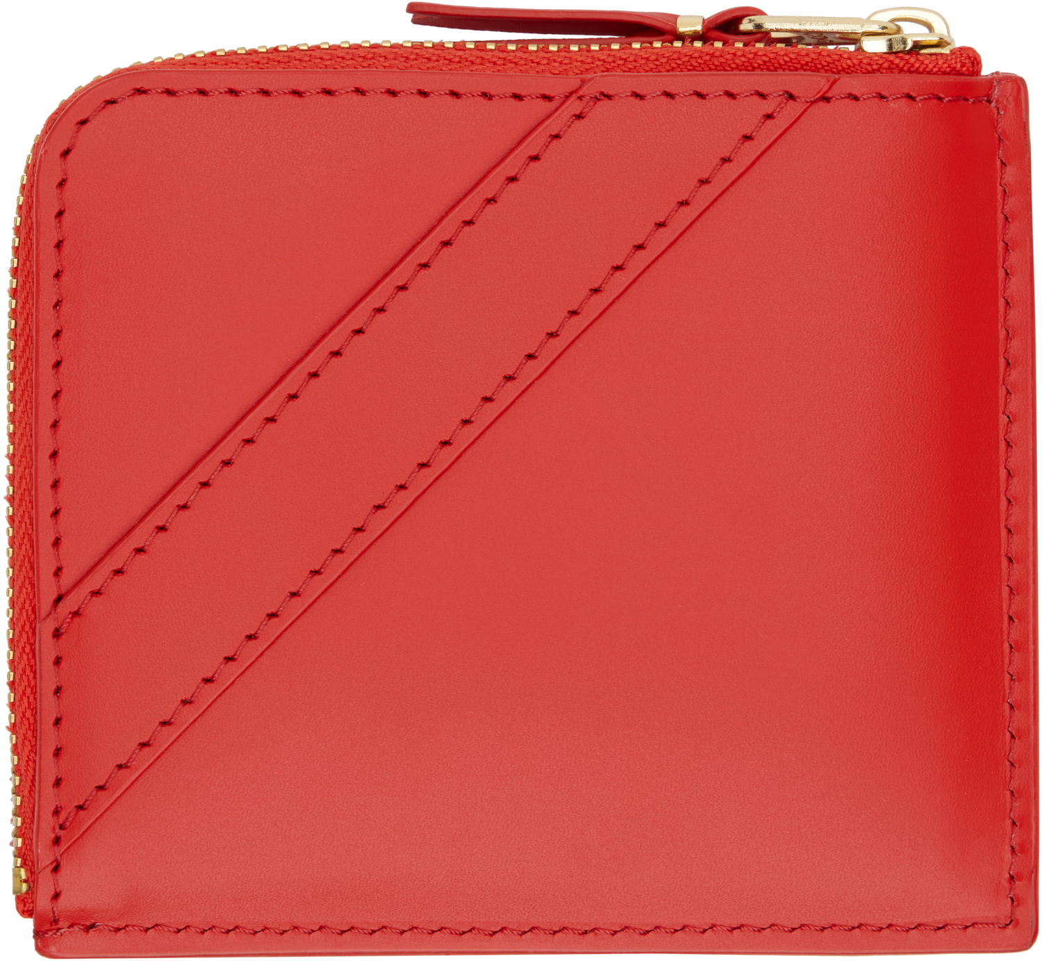 Tegnebog Comme des Garçons COMME des GARÇONS Big Bow Zip Wallet Rød | SA3100BB, 1