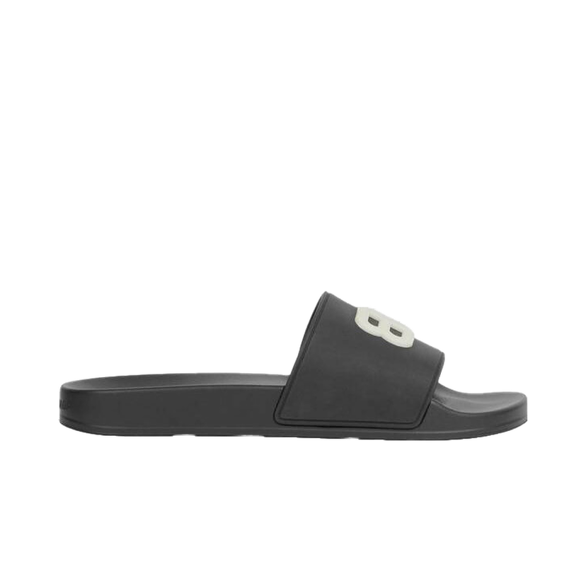 Sneakers og sko Balenciaga Pool Slide Black Glow Sort | 656434W1S861073