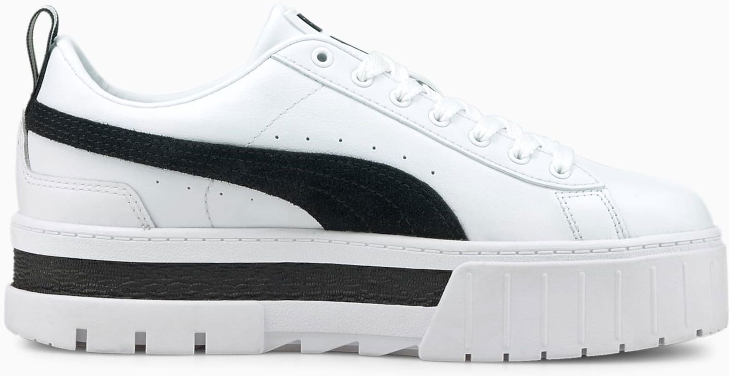 Sneakers og sko Puma Mayze Leather W Hvid | 381983-001, 0