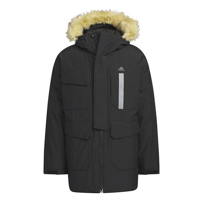 Parka adidas Originals Down Parka Sort | IS0366