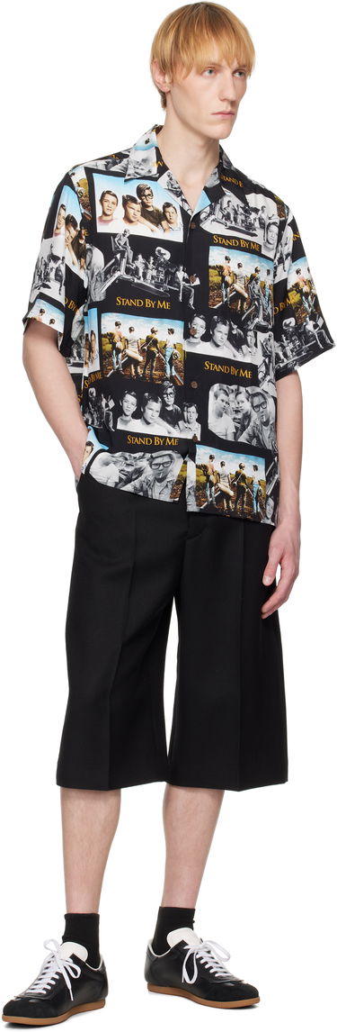 Skjorte WACKO MARIA WACKO MARIA 'Stand By Me' Print Shirt Sort | SBM-WM-HI01, 3