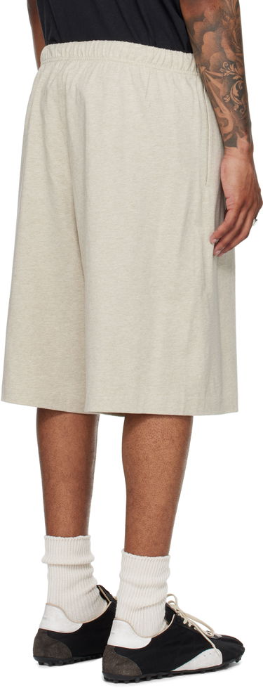 Shorts Fear of God Fear of God ESSENTIALS Jersey Basketball Shorts Beige | 160SP254612F, 2