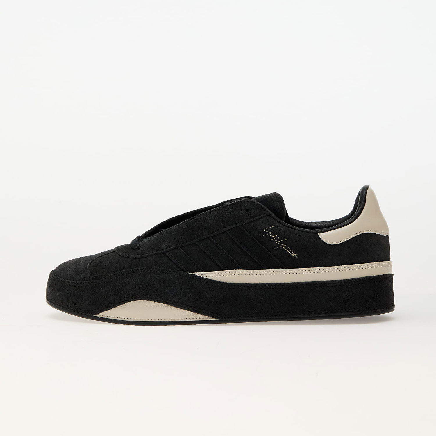 Sneakers og sko Y-3 Gazelle Black/ Black/ Aluminium Sort | JH8925, 0