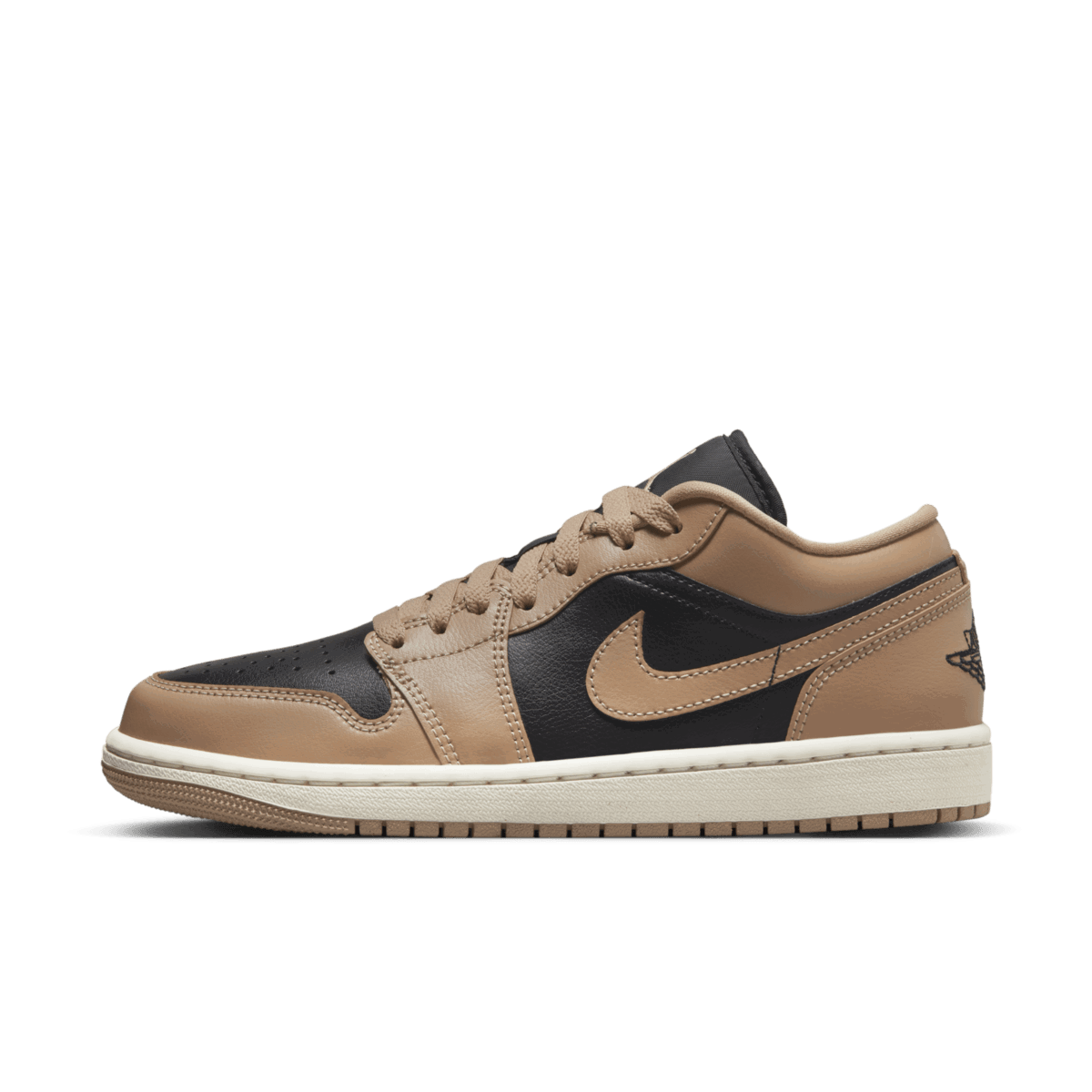 Sneakers og sko Jordan Air Jordan 1 Low "Tan/Black" W Brun | DC0774-201, 0