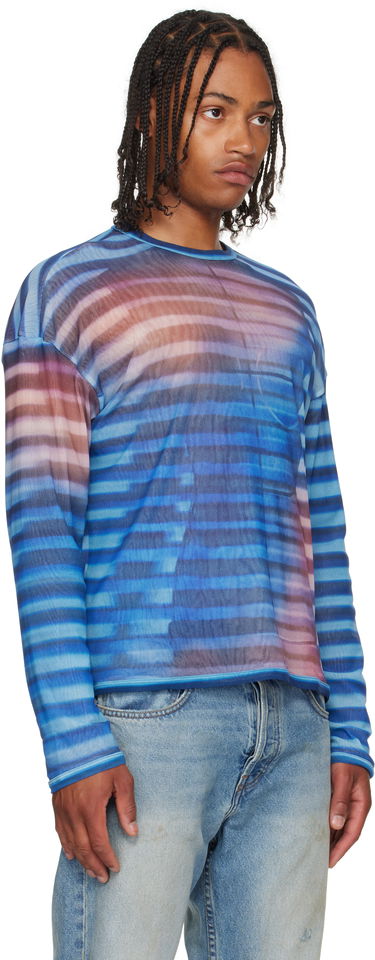 T-shirt Jean Paul Gaultier Jean Paul Gaultier 'The Oversized Air' Long Sleeve Top Blå | 25/03-W-TO317-M005P-565034, 1