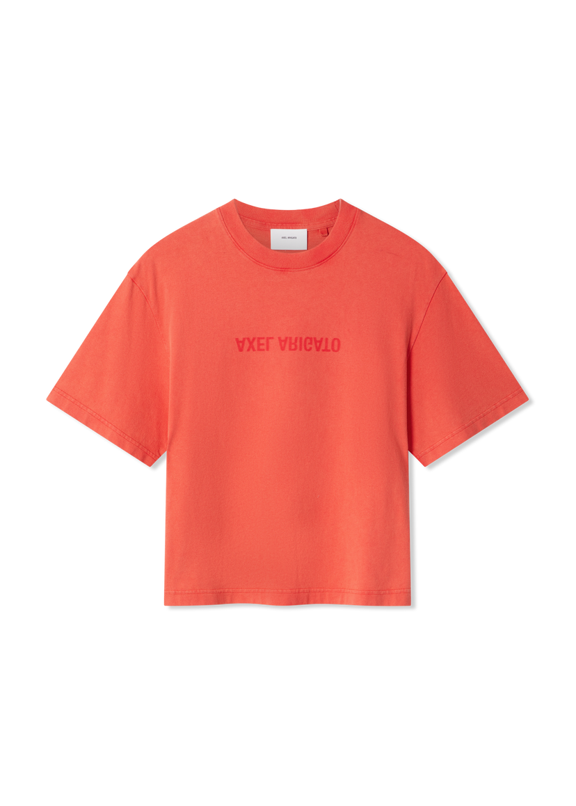 T-shirt AXEL ARIGATO Distort Short-Sleeve T-Shirt Orange | A2987006