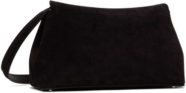 Håndtaske TOTEME TOTEME T-Lock Suede Clutch Sort | 234-WAL944-LE0004, 2